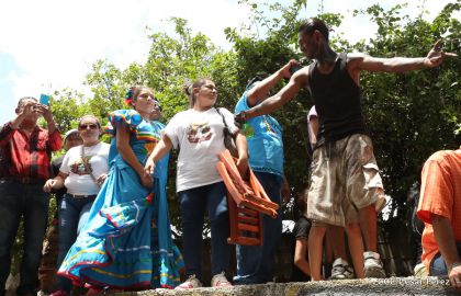Bajada de Santo Domingo de Guzmán a Managua (1 de agosto 2016)