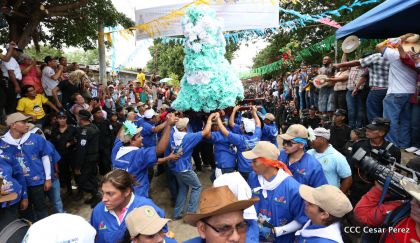 Bajada de Santo Domingo de Guzmán a Managua (1 de agosto 2016)