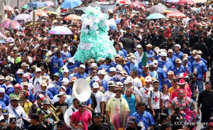Bajada de Santo Domingo de Guzmán a Managua (1 de agosto 2016)