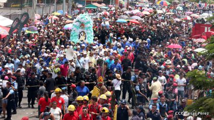 Bajada de Santo Domingo de Guzmán a Managua (1 de agosto 2016)