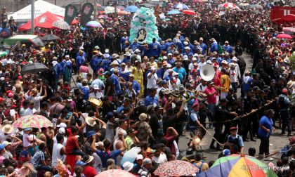 Bajada de Santo Domingo de Guzmán a Managua (1 de agosto 2016)