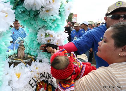 Bajada de Santo Domingo de Guzmán a Managua (1 de agosto 2016)