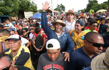 Bajada de Santo Domingo de Guzmán a Managua (1 de agosto 2016)