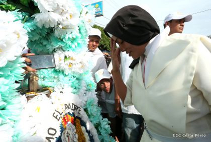Bajada de Santo Domingo de Guzmán a Managua (1 de agosto 2016)