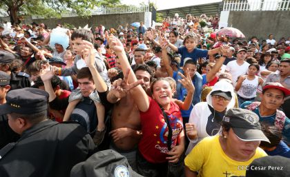 Bajada de Santo Domingo de Guzmán a Managua (1 de agosto 2016)