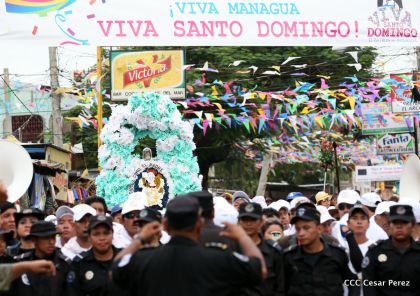 Bajada de Santo Domingo de Guzmán a Managua (1 de agosto 2016)