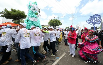 Bajada de Santo Domingo de Guzmán a Managua (1 de agosto 2016)