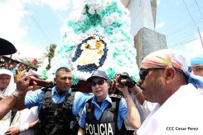 Bajada de Santo Domingo de Guzmán a Managua (1 de agosto 2016)