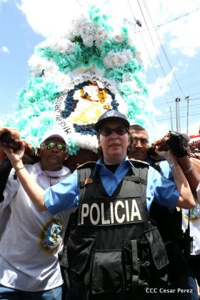 Bajada de Santo Domingo de Guzmán a Managua (1 de agosto 2016)