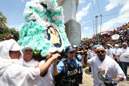 Bajada de Santo Domingo de Guzmán a Managua (1 de agosto 2016)