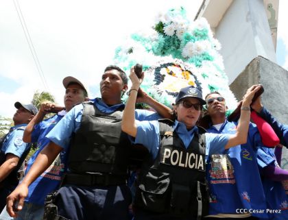 Bajada de Santo Domingo de Guzmán a Managua (1 de agosto 2016)