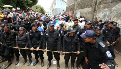 Bajada de Santo Domingo de Guzmán a Managua (1 de agosto 2016)