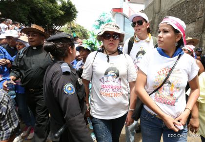 Bajada de Santo Domingo de Guzmán a Managua (1 de agosto 2016)