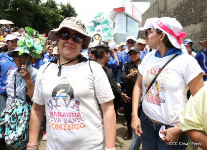 Bajada de Santo Domingo de Guzmán a Managua (1 de agosto 2016)