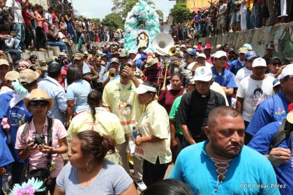 Bajada de Santo Domingo de Guzmán a Managua (1 de agosto 2016)