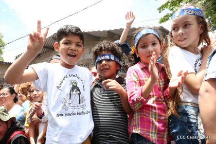 Bajada de Santo Domingo de Guzmán a Managua (1 de agosto 2016)