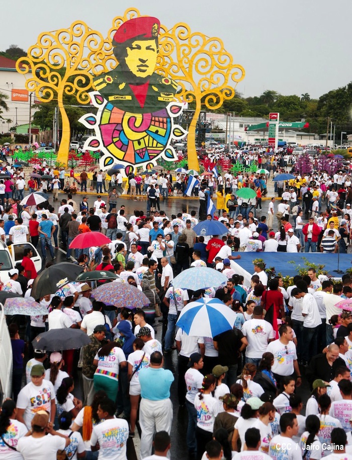 Nicaragua celebra 59 Natalicio de Hugo Chávez