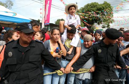 Bajada de Santo Domingo de Guzmán a Managua (1 de agosto 2016)