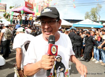 Bajada de Santo Domingo de Guzmán a Managua (1 de agosto 2016)