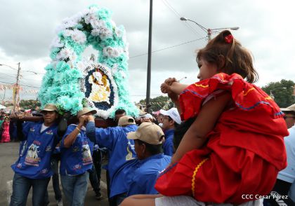 Bajada de Santo Domingo de Guzmán a Managua (1 de agosto 2016)