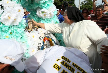 Bajada de Santo Domingo de Guzmán a Managua (1 de agosto 2016)