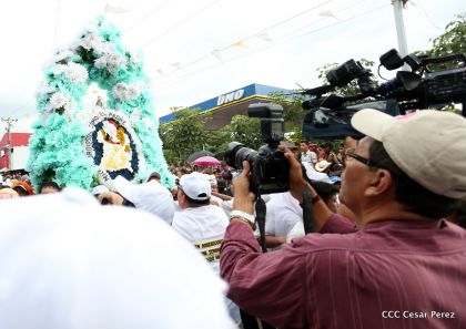 Bajada de Santo Domingo de Guzmán a Managua (1 de agosto 2016)