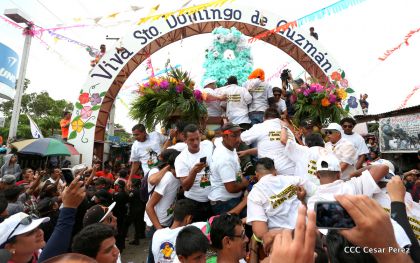 Bajada de Santo Domingo de Guzmán a Managua (1 de agosto 2016)