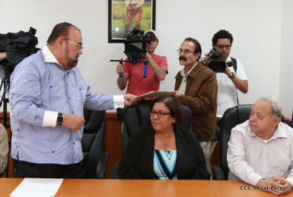 Daniel y Rosario, fórmula presidencial del Frente Sandinista y la Alianza Unida, Nicaragua Triunfa