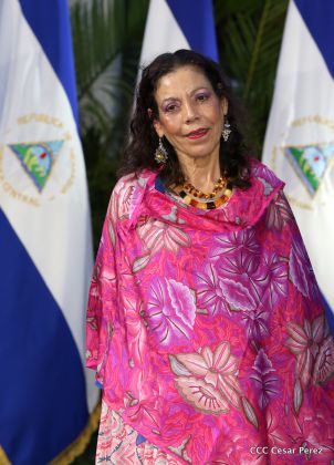 Daniel y Rosario, fórmula presidencial del Frente Sandinista y la Alianza Unida, Nicaragua Triunfa