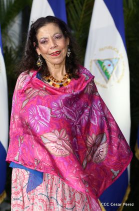 Daniel y Rosario, fórmula presidencial del Frente Sandinista y la Alianza Unida, Nicaragua Triunfa