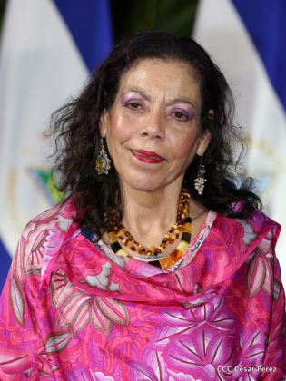 Daniel y Rosario, fórmula presidencial del Frente Sandinista y la Alianza Unida, Nicaragua Triunfa