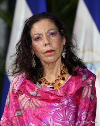 Daniel y Rosario, fórmula presidencial del Frente Sandinista y la Alianza Unida, Nicaragua Triunfa