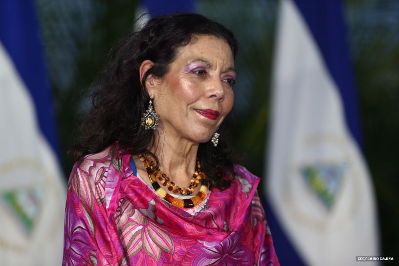 Daniel y Rosario, fórmula presidencial del Frente Sandinista y la Alianza Unida, Nicaragua Triunfa