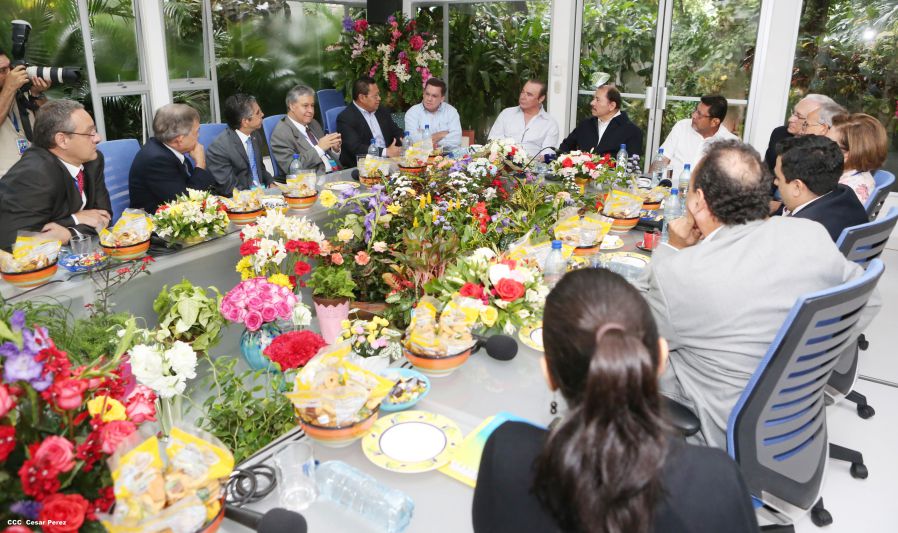 Presidente Daniel se reúne con presidentes y coordinadores de la VIII Conferencia Centroamericana y del Caribe de Microfinanzas