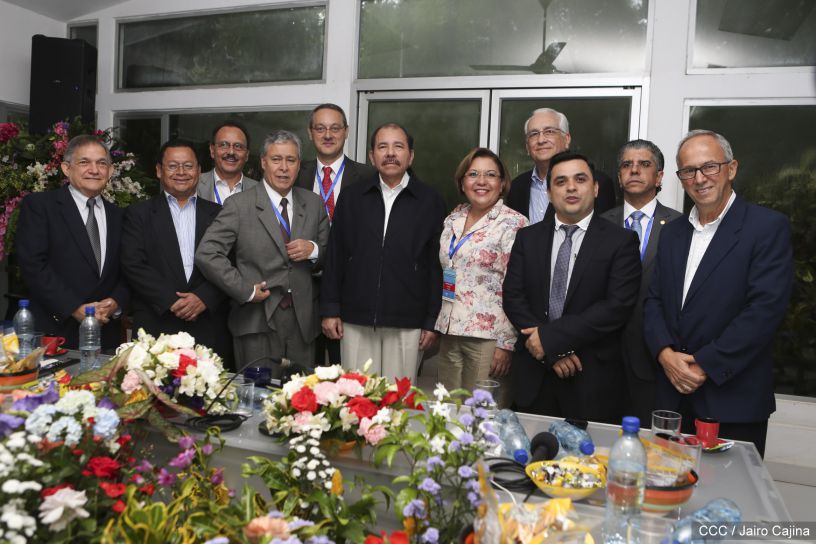 Presidente Daniel se reúne con presidentes y coordinadores de la VIII Conferencia Centroamericana y del Caribe de Microfinanzas