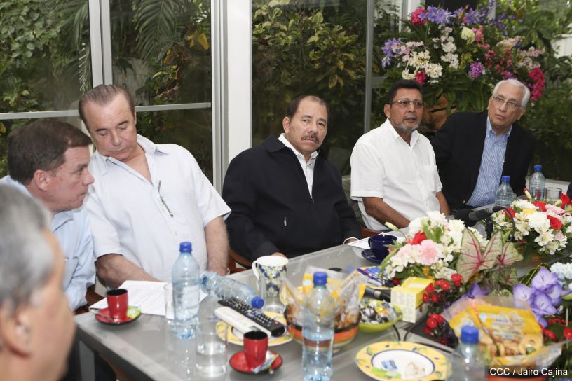 Presidente Daniel se reúne con presidentes y coordinadores de la VIII Conferencia Centroamericana y del Caribe de Microfinanzas
