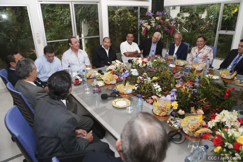 Presidente Daniel se reúne con presidentes y coordinadores de la VIII Conferencia Centroamericana y del Caribe de Microfinanzas