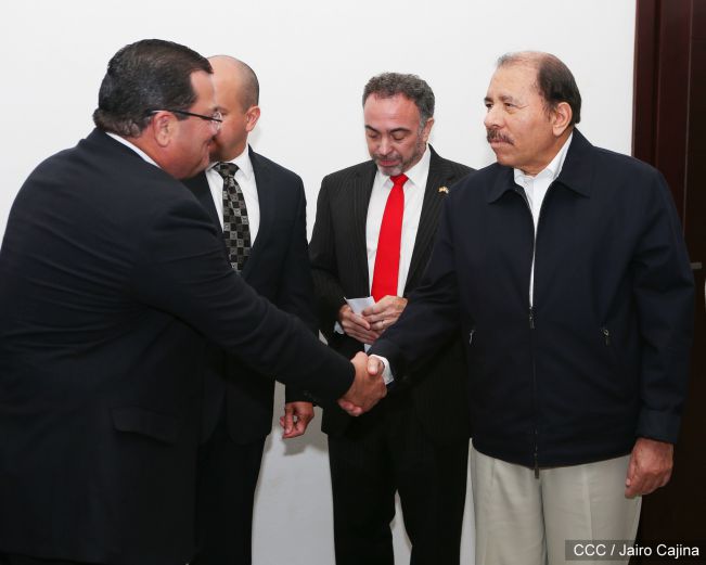 Presidente Daniel se reúne con miembros de Cargill y AMCHAM