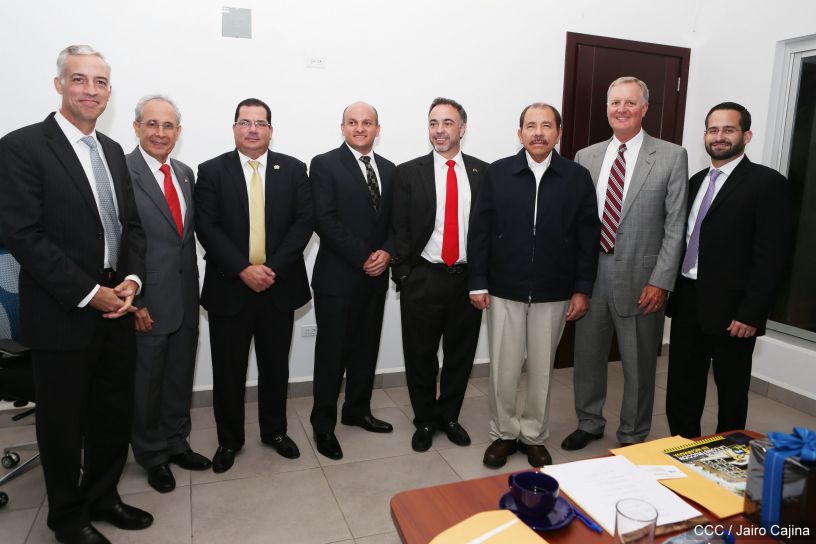 Presidente Daniel se reúne con miembros de Cargill y AMCHAM