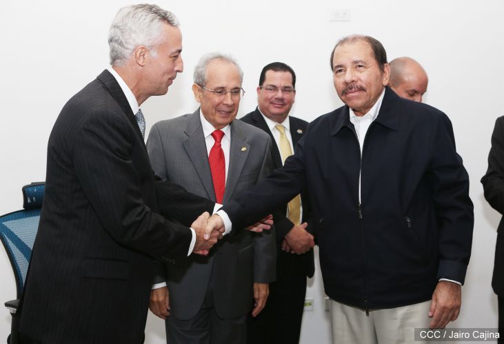 Presidente Daniel se reúne con miembros de Cargill y AMCHAM