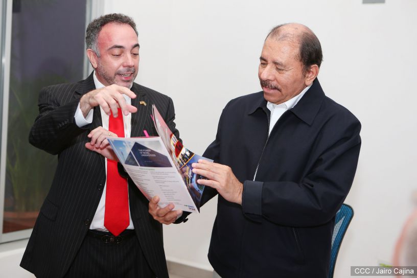 Presidente Daniel se reúne con miembros de Cargill y AMCHAM