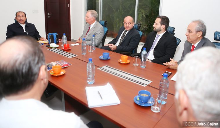 Presidente Daniel se reúne con miembros de Cargill y AMCHAM