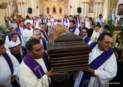 Funerales de Monseñor Leovigildo López, Obispo Emérito de la Diócesis de Granada