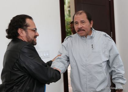 Presidente Daniel se reúne con el presidente de la Federación Internacional de Automovilismo