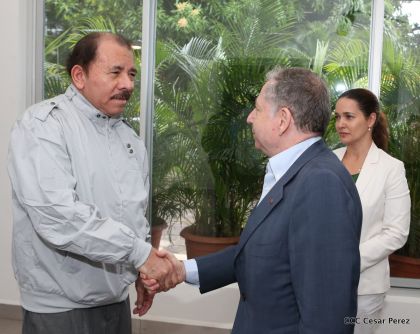 Presidente Daniel se reúne con el presidente de la Federación Internacional de Automovilismo
