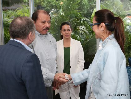 Presidente Daniel se reúne con el presidente de la Federación Internacional de Automovilismo