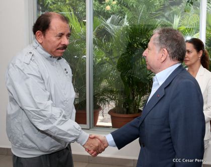 Presidente Daniel se reúne con el presidente de la Federación Internacional de Automovilismo