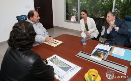 Presidente Daniel se reúne con el presidente de la Federación Internacional de Automovilismo