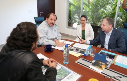 Presidente Daniel se reúne con el presidente de la Federación Internacional de Automovilismo