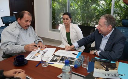 Presidente Daniel se reúne con el presidente de la Federación Internacional de Automovilismo